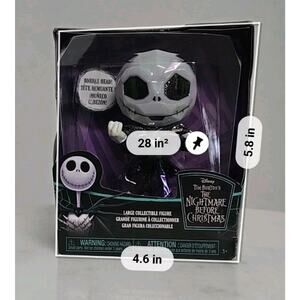 Disney Jack Skellington Bobblehead Figure Nightmare Before Christmas NEW 2025
